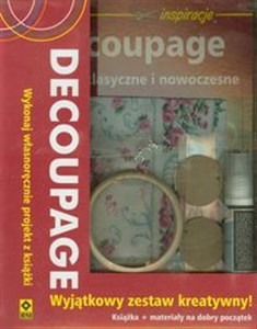 Decoupage Zestaw kreatywny Polish bookstore