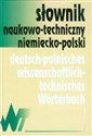 Słownik naukowo-techniczny niemiecko-polski  