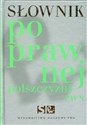 Słownik poprawnej polszczyzny PWN + CD online polish bookstore