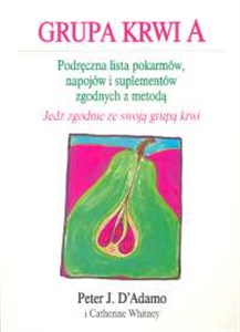 Grupa krwi A Podręczna lista pokarmów, napojów i suplementów zgodnych z metodą polish usa
