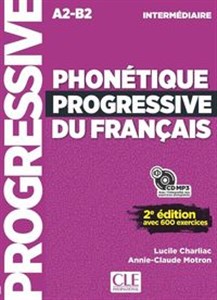 Phonetique progressive du francais Intermediaire A2-B2 Podręcznik do nauki fonetyki języka francuskiego buy polish books in Usa