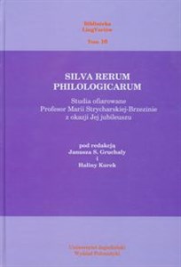 Silva rerum philologicarum  to buy in USA