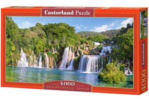 Puzzle Krka Waterfalls, Croatia 4000 chicago polish bookstore