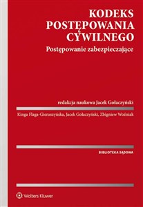 Kodeks postępowania cywilnego Postępowanie zabezpieczające bookstore