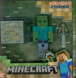 Minecraft Figurka Zombie + akcesoria buy polish books in Usa