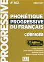 Phonetique progressive du francais Debutant A1-A2.1 Klucz do nauki fonetyki języka francuskiego books in polish