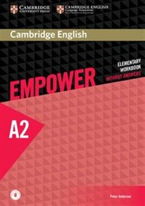 Cambridge English Empower Elementary Workbook online polish bookstore