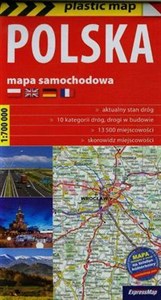 Polska mapa samochodowa 1:700 000  