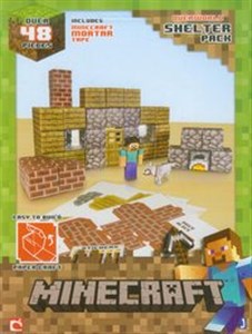 Minecraft Papercraft Zestaw Schronienie 