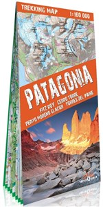 Mapa trekkingowa - Patagonia 1:160 000 Polish bookstore