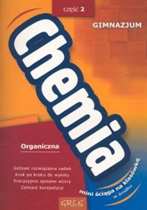 Chemia 2 Organiczna + ściąga Gimnazjum books in polish