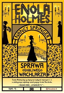 Enola Holmes Sprawa osobliwego wachlarza books in polish