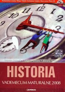 Historia Matura 2008 Vademecum maturalne z płytą CD Zakres podstawowy i rozszerzony Polish Books Canada
