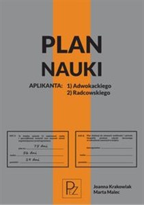 Plan nauki aplikanta adwokackiego/radcowskiego polish books in canada