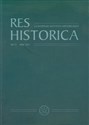 Res Historica 31 Czasopismo Instytutu Historii UMCS to buy in USA