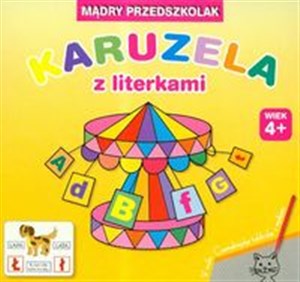 Mądry przedszkolak Karuzela z literkami pl online bookstore