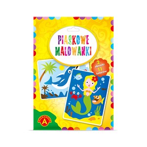 Piaskowe malowanki Syrenka Delfin pl online bookstore