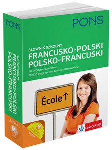 Szkolny słownik francusko-polski, polsko-francuski 45 000 haseł i zwrotów buy polish books in Usa