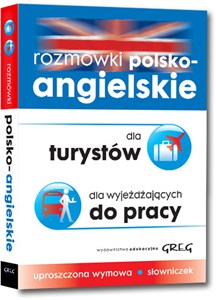 Rozmówki polsko-angielskie dla turystów dla wyjeżdżających do pracy - Polish Bookstore USA