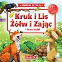 Kruk i lis Żółw i zając i inne bajki + CD Polish Books Canada