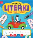 Poznaję literki Piszę, rysuję i naklejam Polish Books Canada