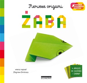 Żaba Pierwsze origami AMD books in polish
