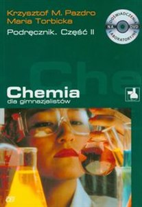 Chemia dla gimnazjalistów część 2 Podręcznik + DVD Gimnazjum  