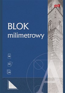 Blok milimetrowy A4 20 kartek Polish Books Canada