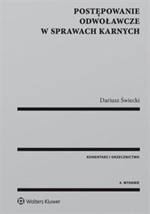 Postępowanie odwoławcze w sprawach karnych books in polish