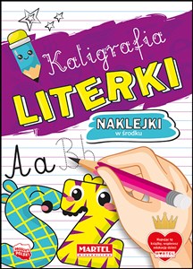 Kaligrafia Literki z naklejkami pl online bookstore