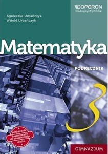 Matematyka GIM 3 Podręcznik OPERON  