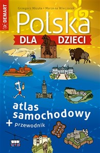 Polska dla dzieci atlas samochodowy books in polish