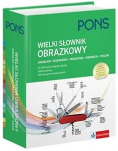 Wielki słownik obrazkowy angielski hiszpański francuski niemiecki polski pl online bookstore