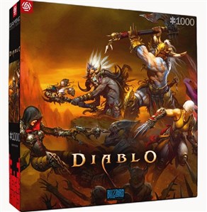Puzzle 1000 Gaming Diablo Heroes Battle buy polish books in Usa