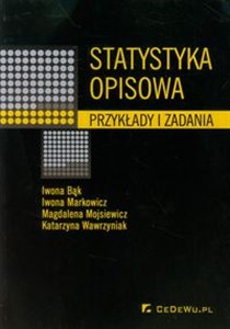 Statystyka opisowa Przykłady i zadania chicago polish bookstore