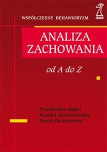 Analiza zachowania Od A do Z Polish bookstore