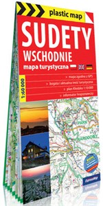 Sudety Wschodnie foliowana mapa turystyczna 1:60 000  polish usa