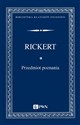 Przedmiot poznania Wprowadzenie do filozofii transcendentalnej - Heinrich Rickert