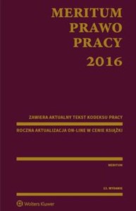 Meritum Prawo Pracy 2016 polish books in canada