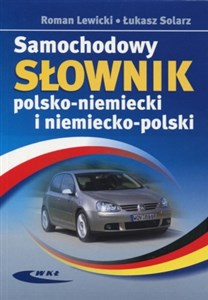 Samochodowy słownik polsko niemiecki i niemiecko polski Polish bookstore