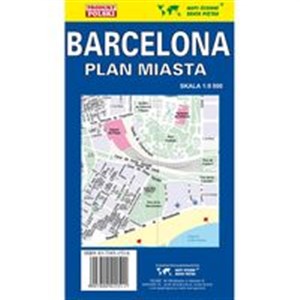 Barcelona plan miasta 1:9000 to buy in Canada