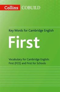 Collins COBUILD Key Words for Cambridge English First  to buy in USA