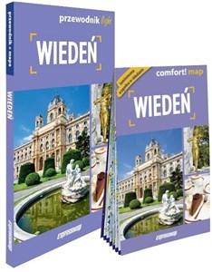 Wiedeń light przewodnik + mapa  in polish
