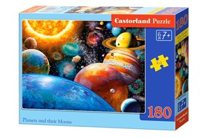 Puzzle Planets and their Moons 180 bookstore