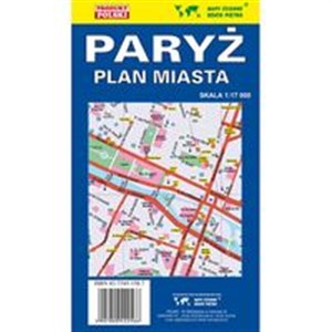 Paryż plan miasta 1:17 000 Bookshop