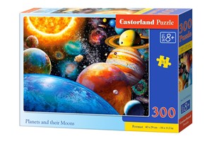Puzzle Planets and their Moons 300 Bookshop