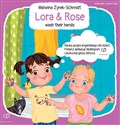 Lora&Rose wash their hands polish books in canada