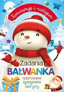 Rozwiązuję i naklejam. Zadania Bałwanka polish books in canada