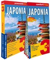 Japonia 3w1: przewodnik + atlas + mapa  