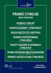 Prawo cywilne Zbiór przepisów  